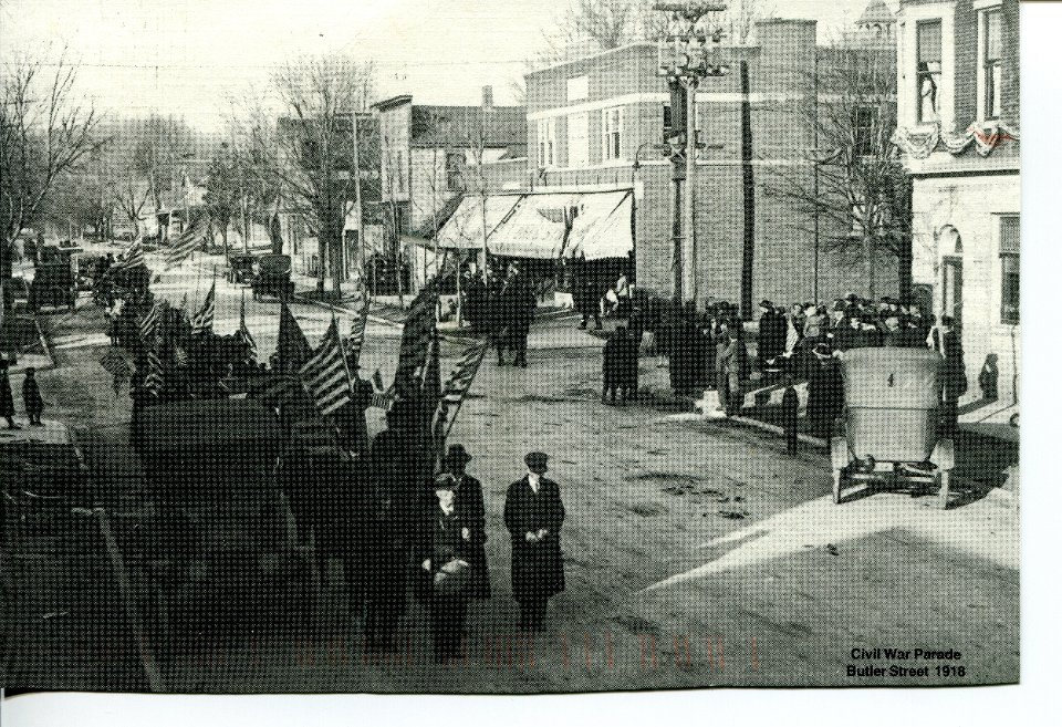 Jeff Wilcox Realty Reproduction Civil War Parade 1918